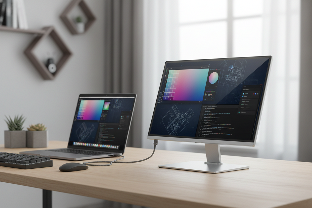 15.6-inch Portable Monitor Lifestyle Shot