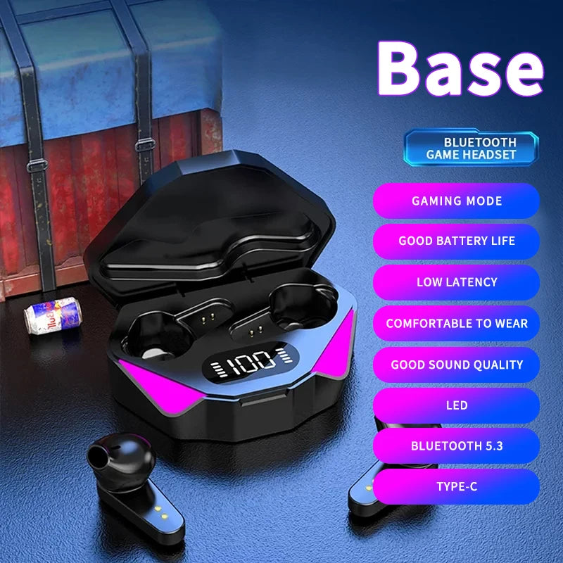 Auriculares inalámbricos premium TWS para juegos