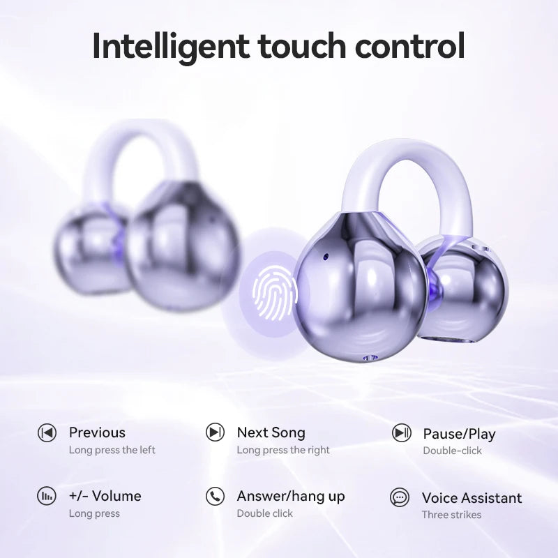 Auriculares inalámbricos premium de conducción ósea
