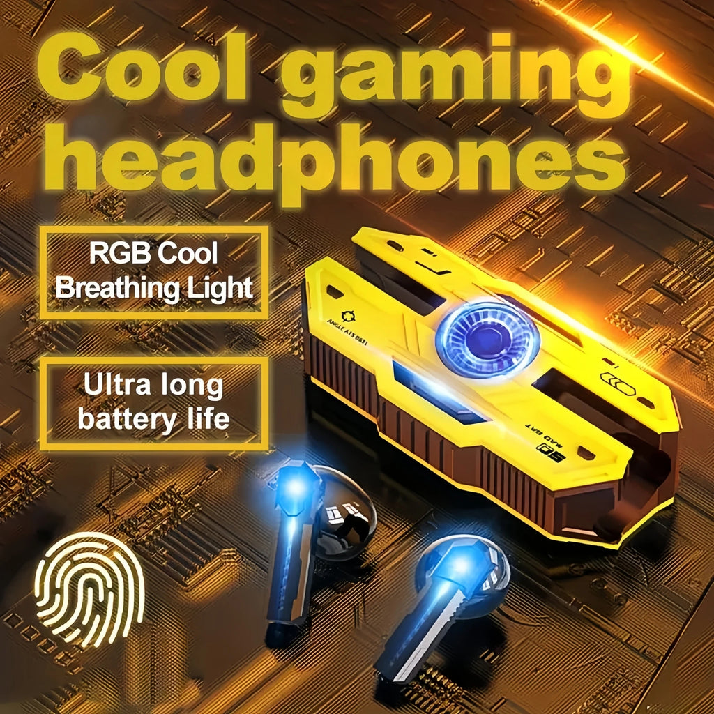 Premium Wireless Gaming Earbuds with Low Latency