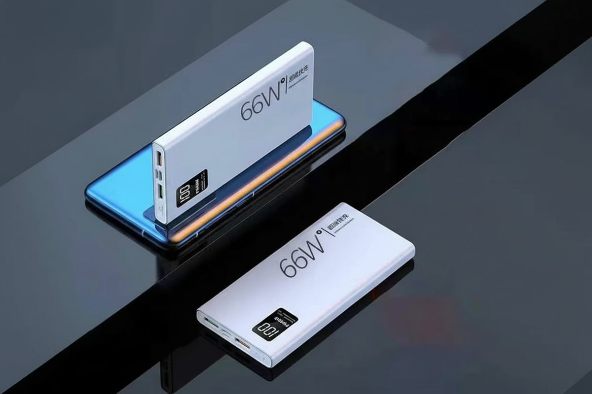 Power Bank prémium con carga rápida para iPhone y Android