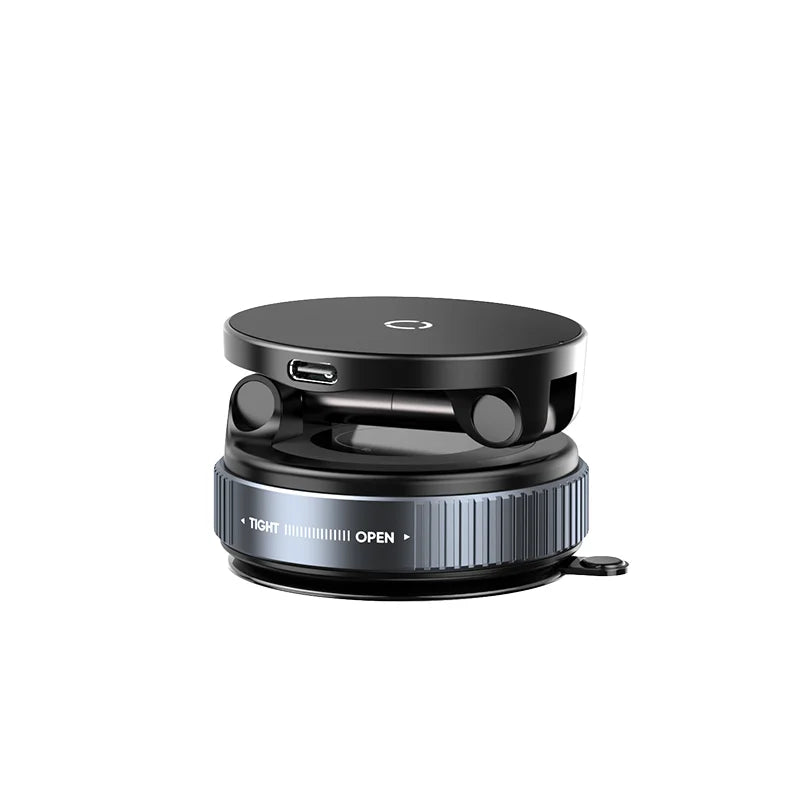 premium MagSafe Magnetic Wireless Charger with Vacuum Suction Mount