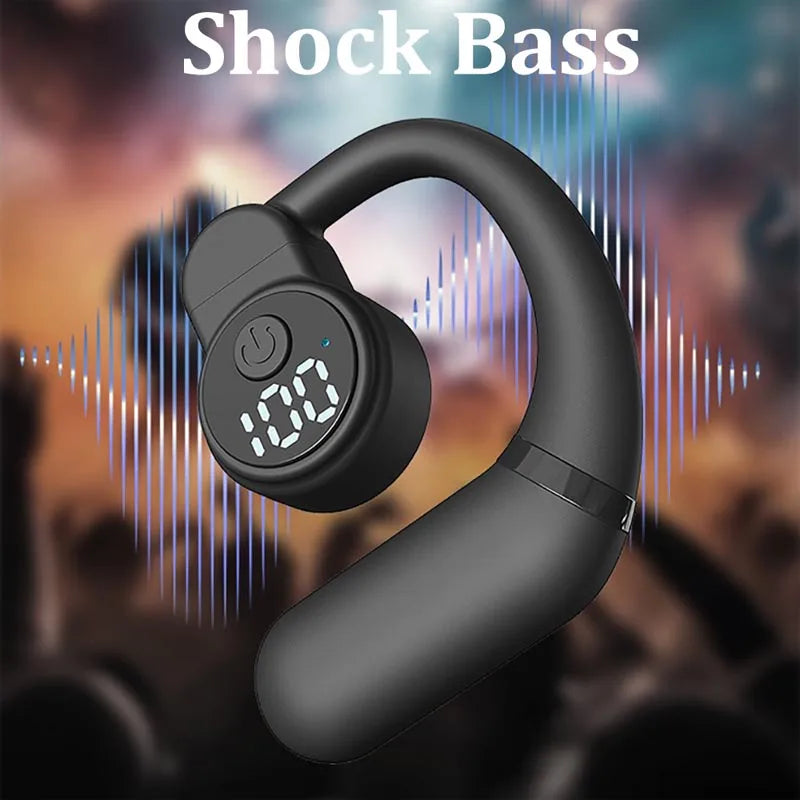 Auriculares deportivos inalámbricos premium con gancho