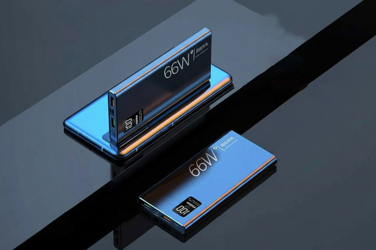 Power Bank prémium con carga rápida para iPhone y Android