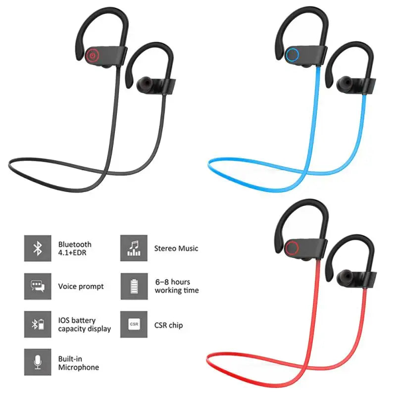 Premium Magnetic Neckband Wireless Sports Earphones