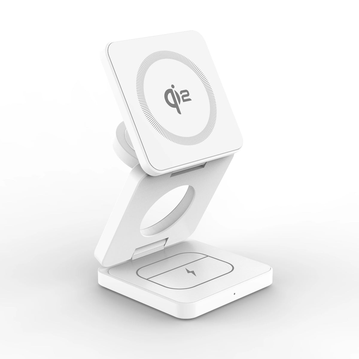 Soporte de carga inalámbrica magnética 3 en 1 Premium Qi2