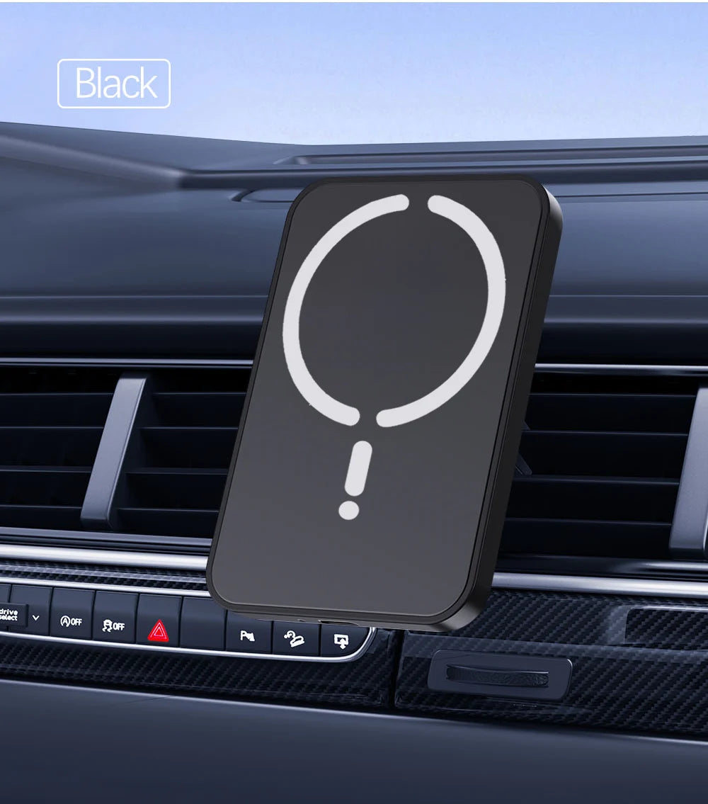 Soporte de carga inalámbrica magnética premium para coche