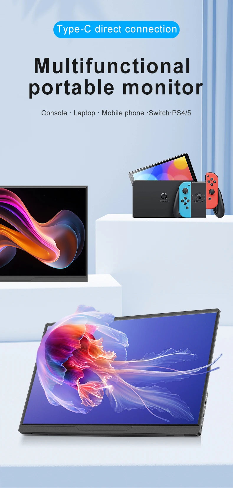 Premium 16 Inch Portable Monitor