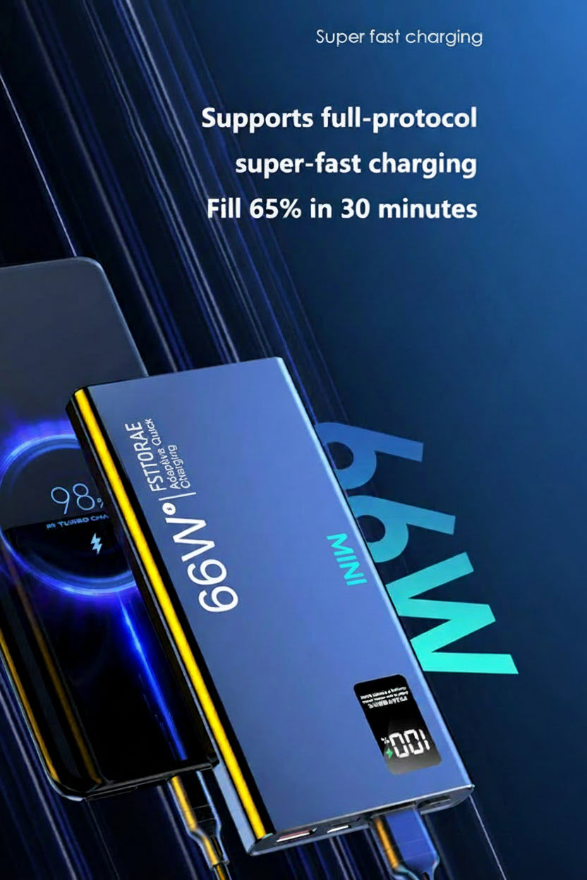 Premium Power Bank with Fast Charging for iPhone & Android