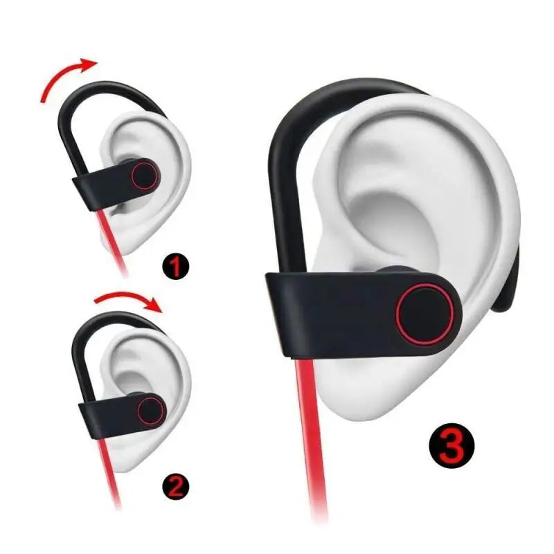 Premium Magnetic Neckband Wireless Sports Earphones