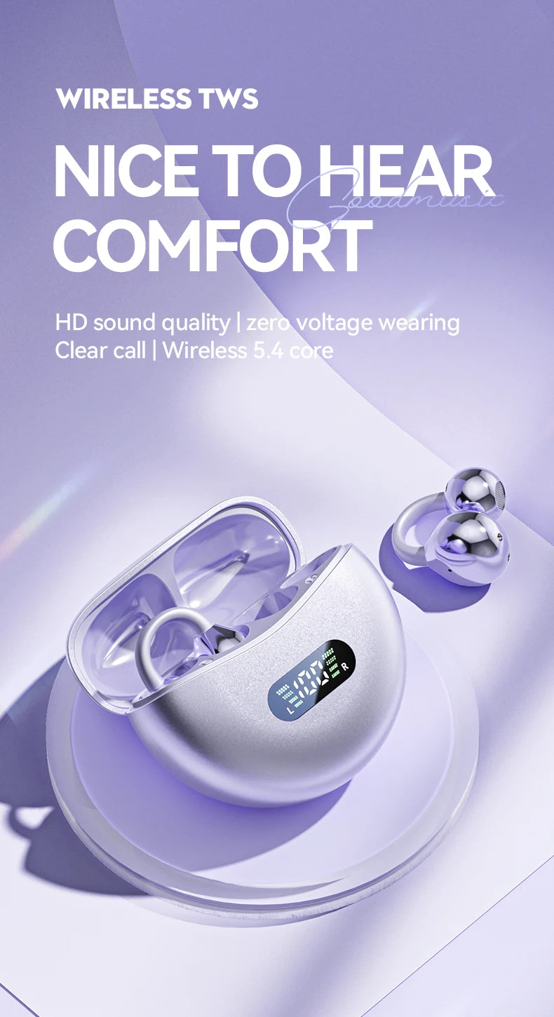 Auriculares inalámbricos premium de conducción ósea