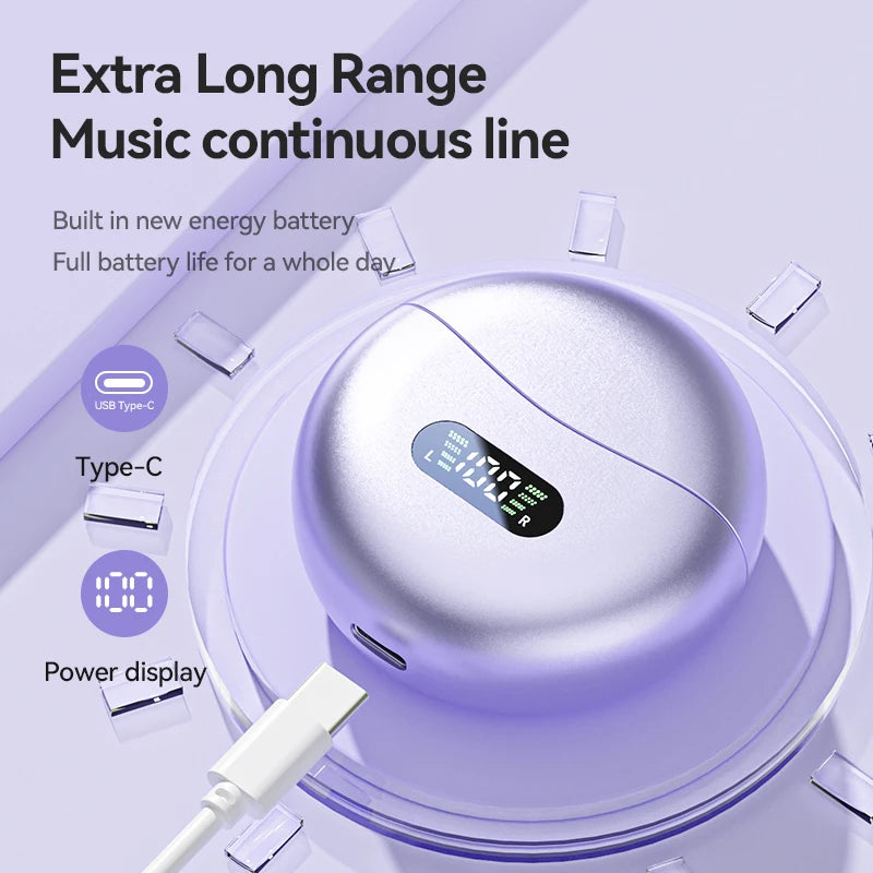 Auriculares inalámbricos premium de conducción ósea