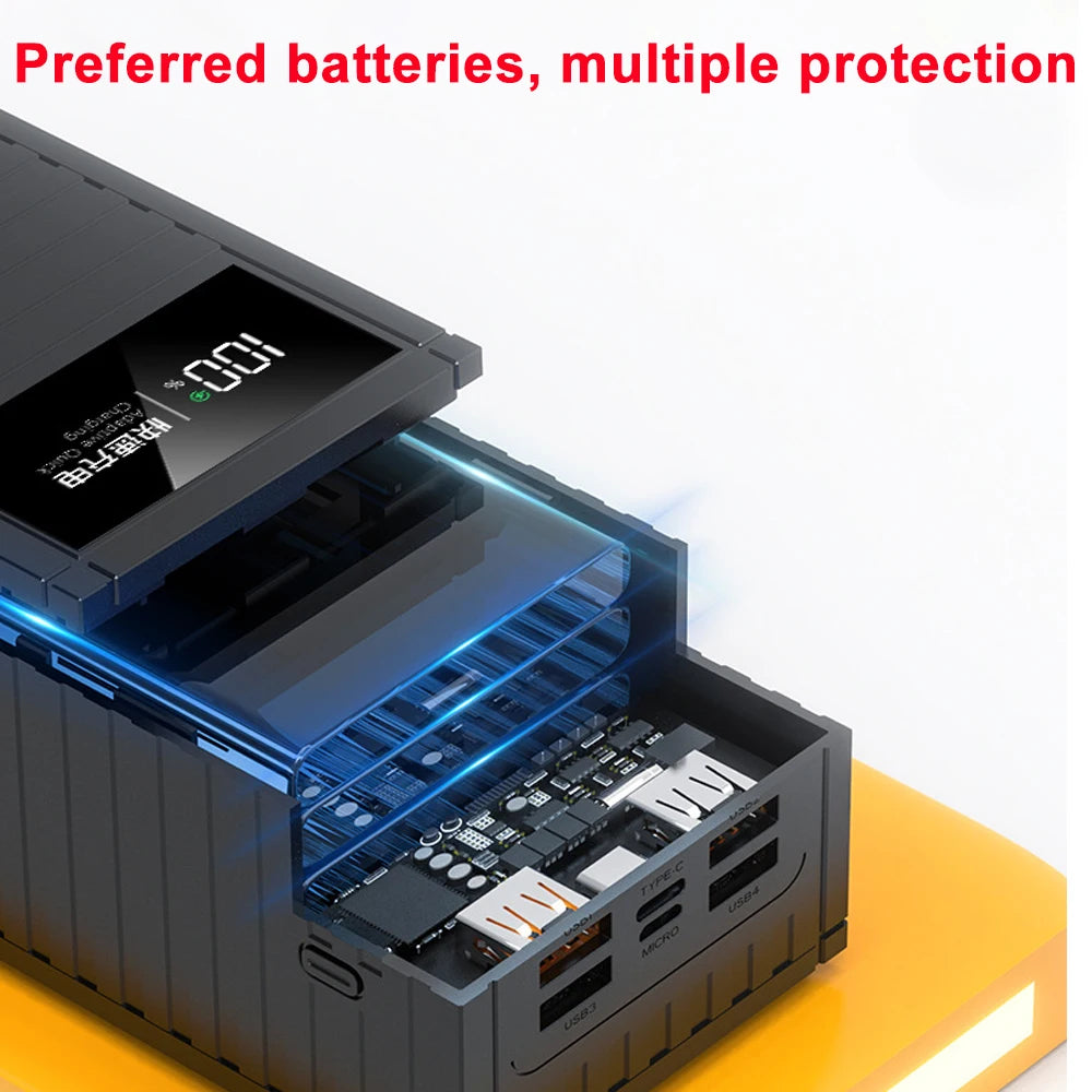 Premium Portable Power Bank for Camping & Home Use