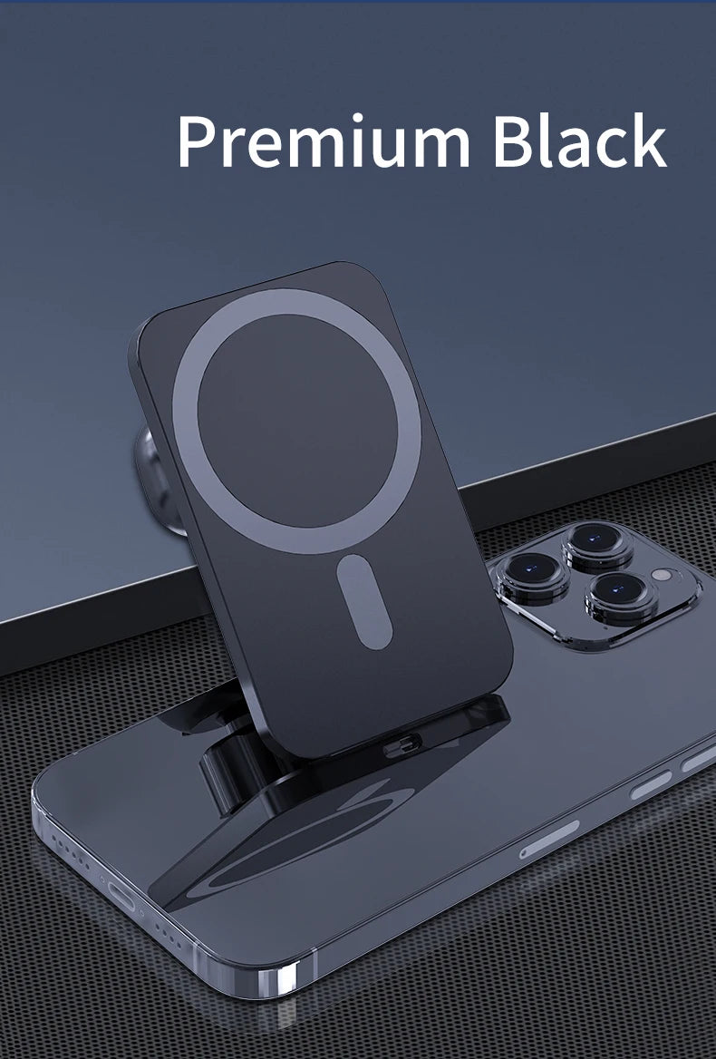 Premium MageSafe Magnetic Wireless Car Charger mount