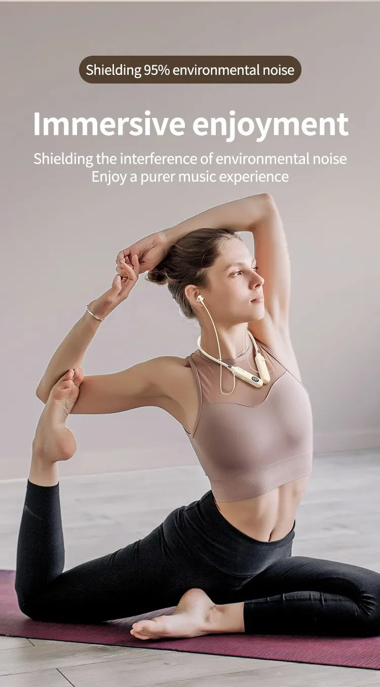 Premium Wireless Neckband Earphones