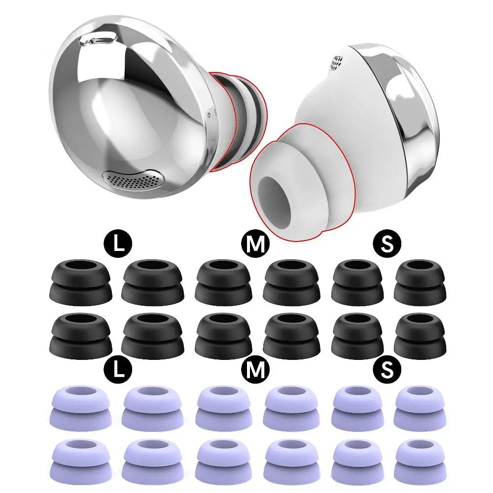 Almohadillas de silicona premium para auriculares inalámbricos