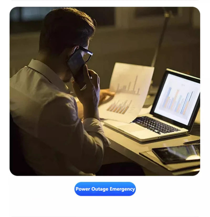 Premium Portable Power Station with AC Outlet & Fast Charging