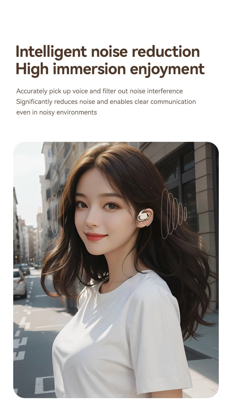 Auriculares inalámbricos de oído abierto de alta calidad