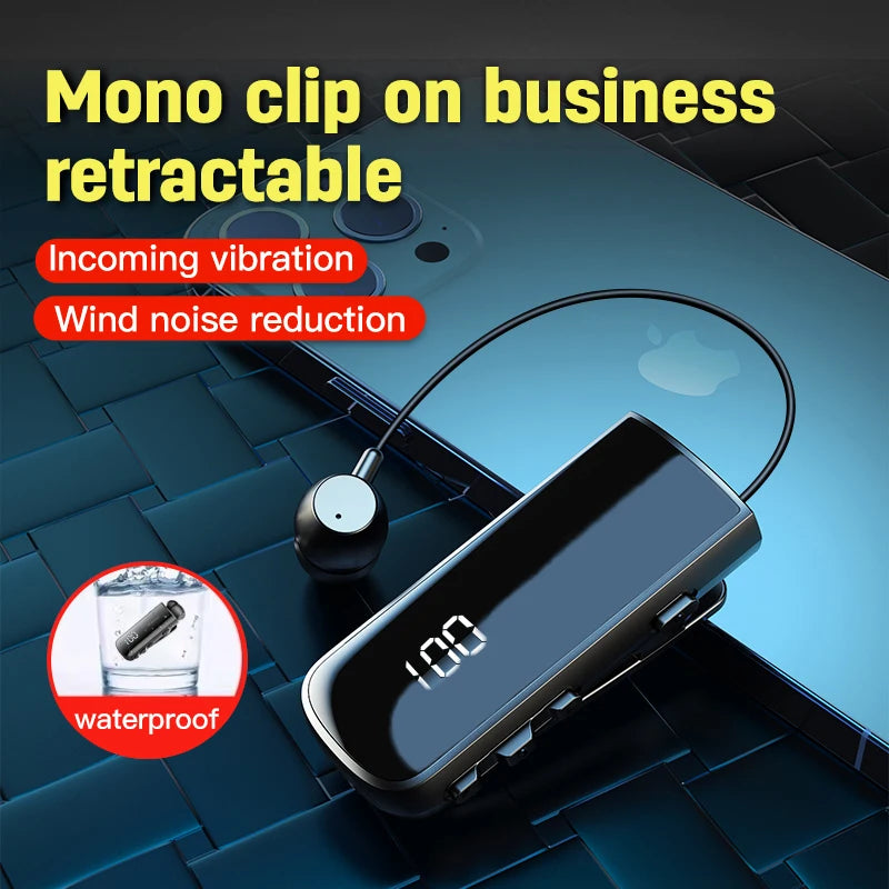 Auriculares deportivos inalámbricos de clip premium