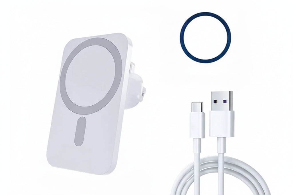 Premium MageSafe Magnetic Wireless Car Charger mount