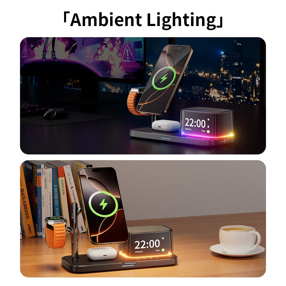 Cargador inalámbrico premium 5 en 1 Qi2
