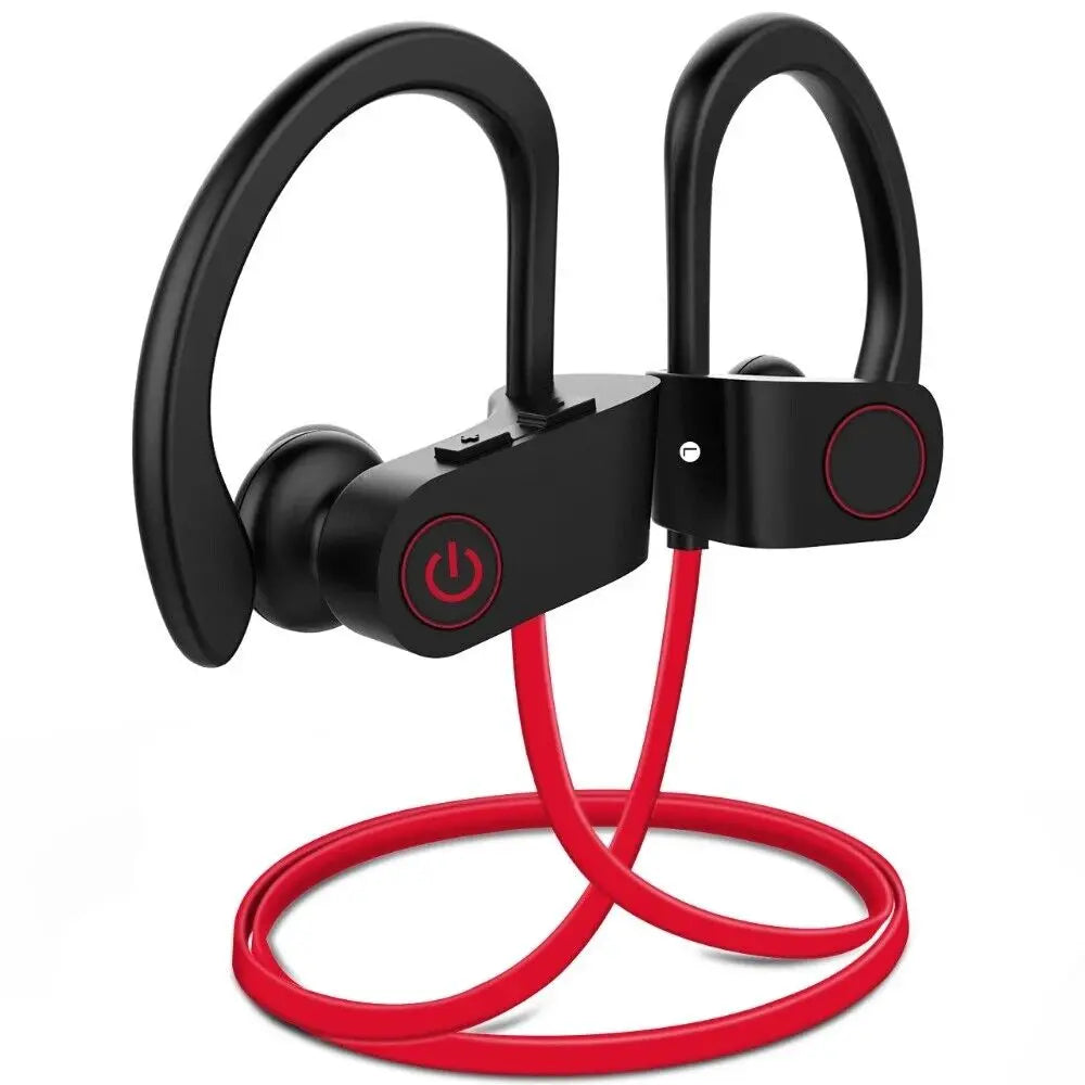 Auriculares deportivos inalámbricos premium con banda magnética para el cuello