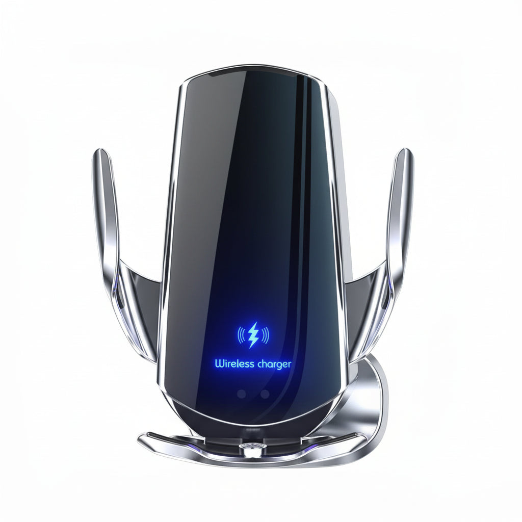 Cargador inalámbrico para coche con sensor inteligente premium
