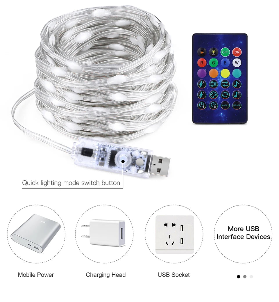 Tira de luces LED inteligentes Premium RGBIC Dream Color