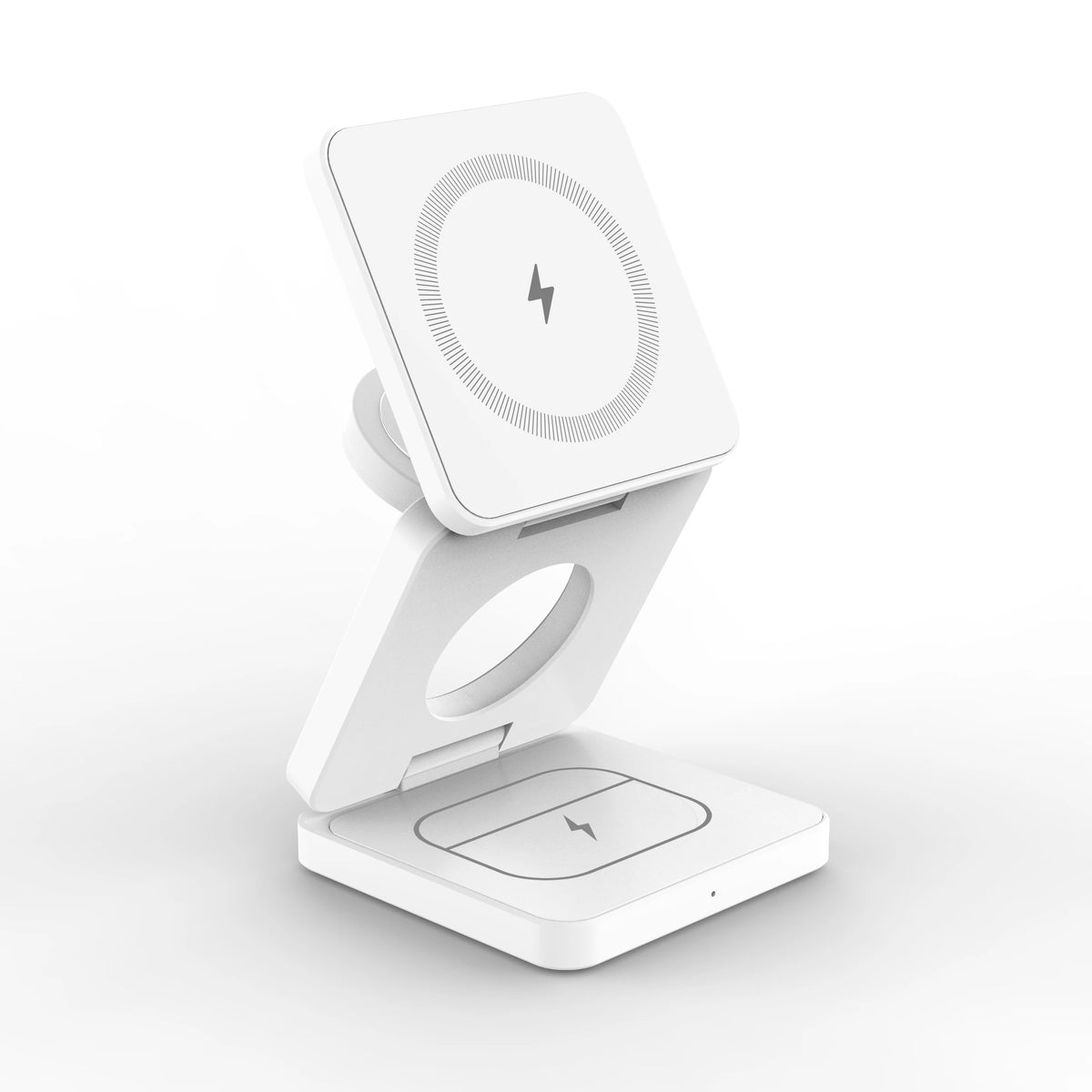 Soporte de carga inalámbrica magnética 3 en 1 Premium Qi2