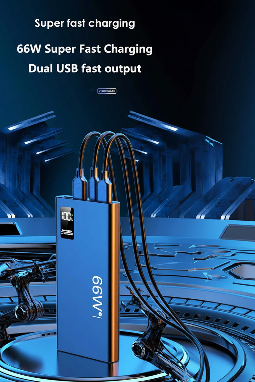 Premium Power Bank with Fast Charging for iPhone & Android