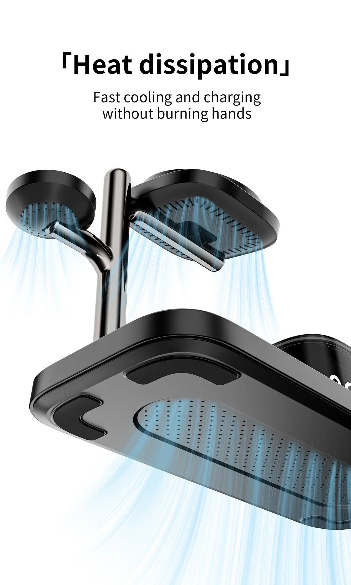 Cargador inalámbrico premium 5 en 1 Qi2
