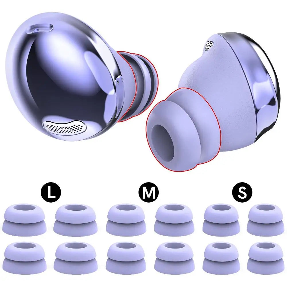 Almohadillas de silicona premium para auriculares inalámbricos