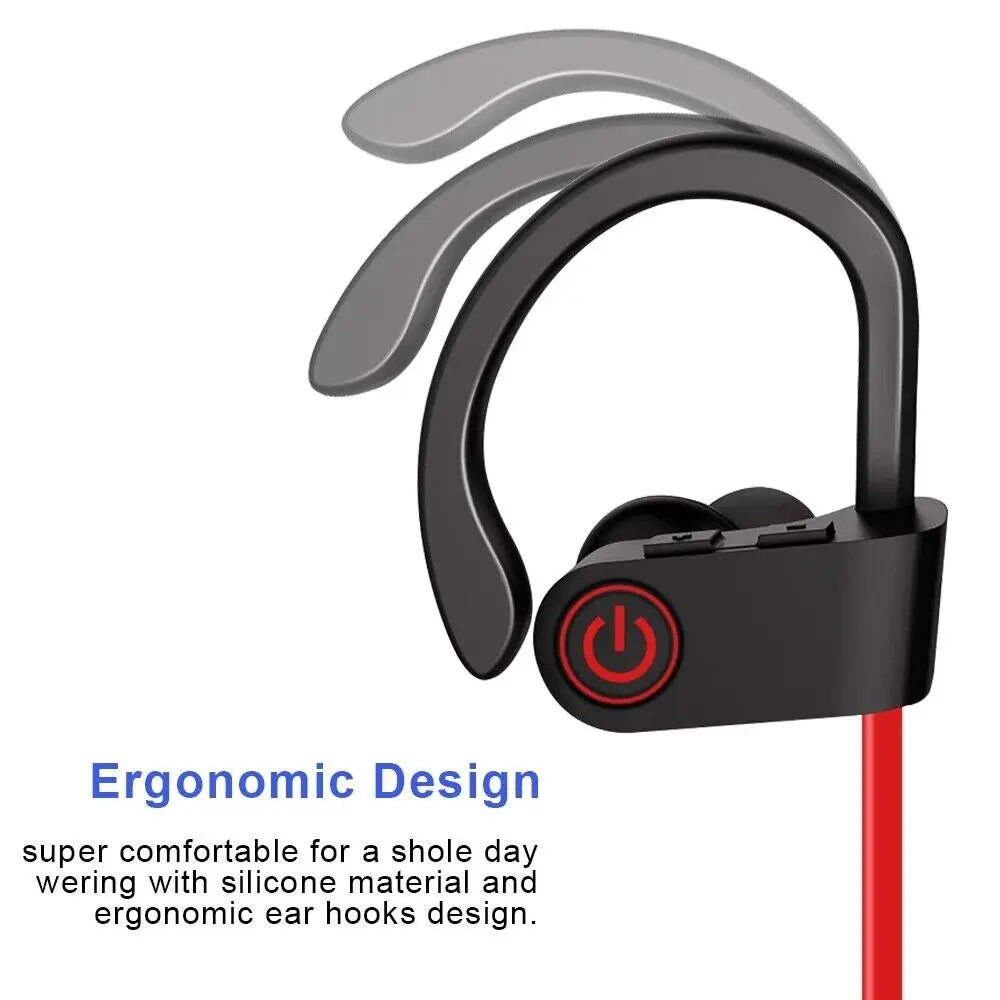 Premium Magnetic Neckband Wireless Sports Earphones