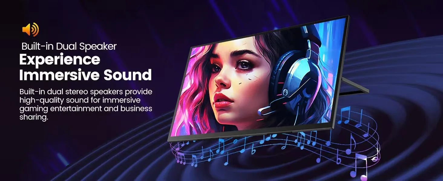 Premium 13.3 Inch Touch Portable Monitor