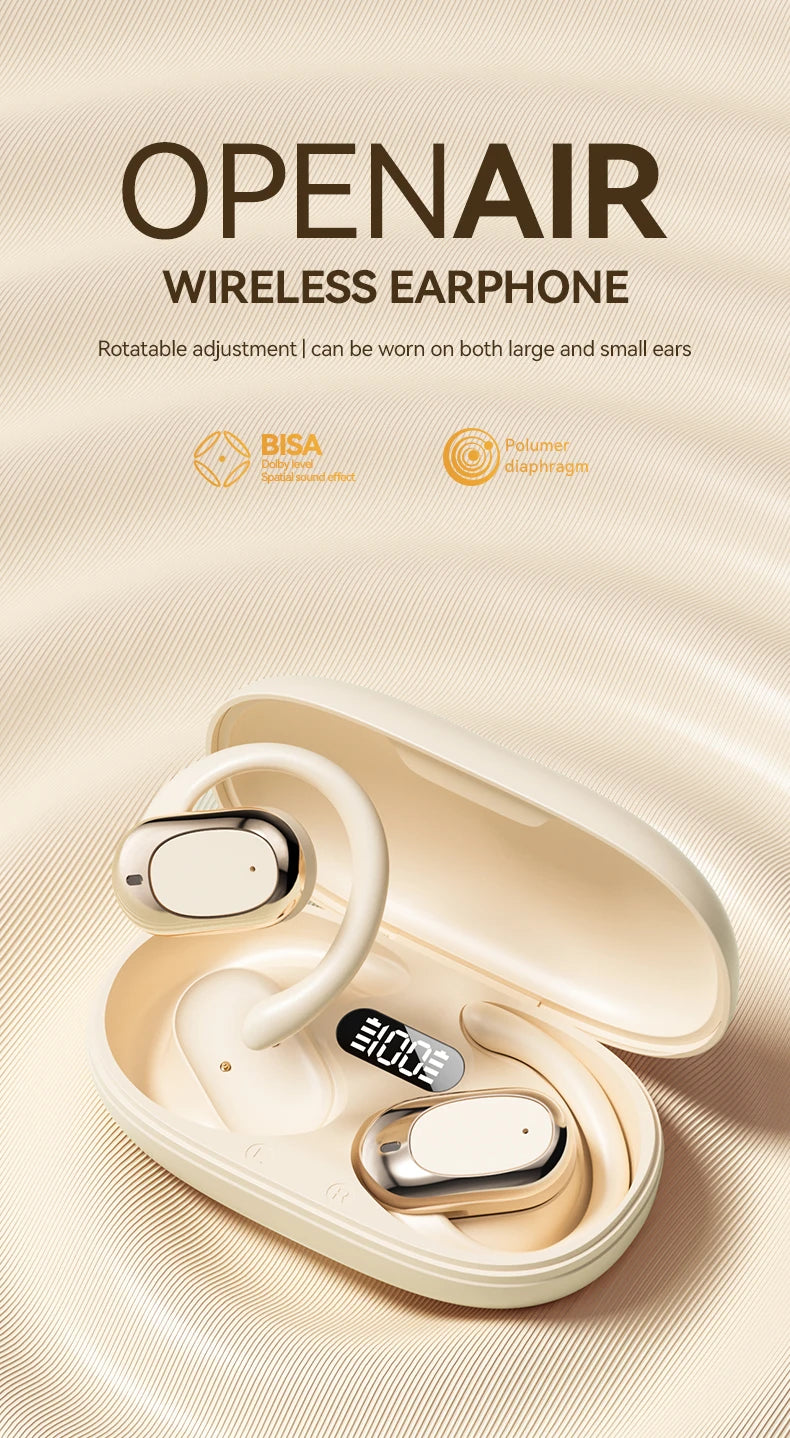 Auriculares inalámbricos de oído abierto de alta calidad