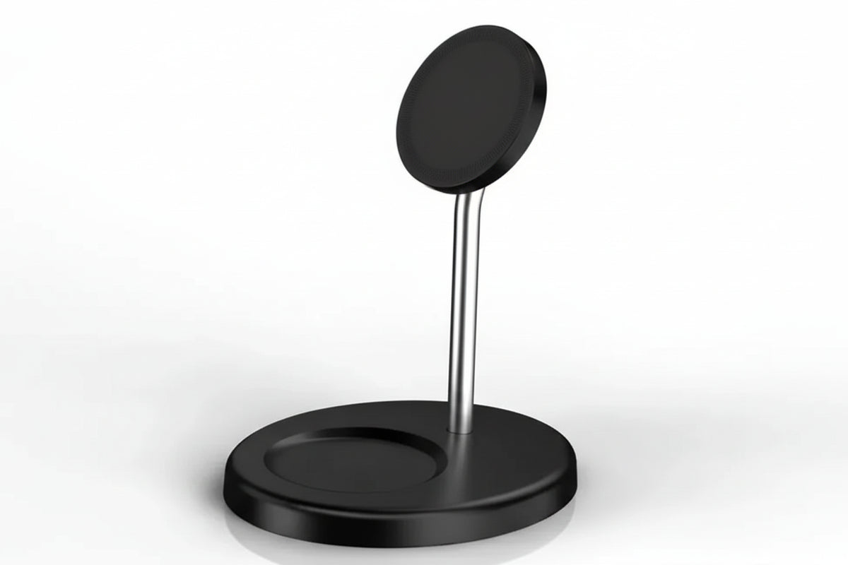 Soporte de carga inalámbrica magnética 2 en 1 premium