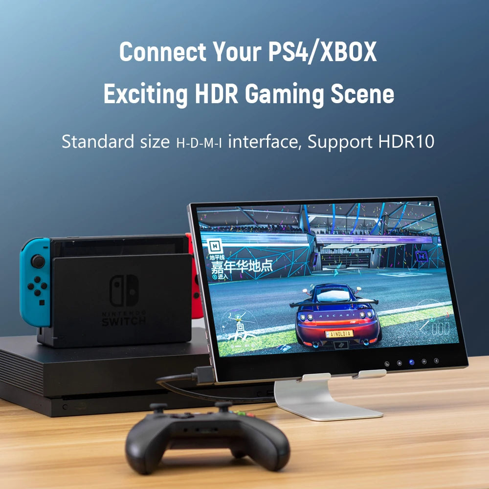 Premium 15.6 Inch OLED Capacitive Touch Portable Monitor