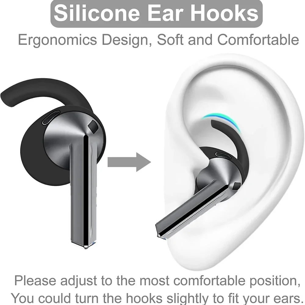 Gancho de silicona premium para auriculares inalámbricos