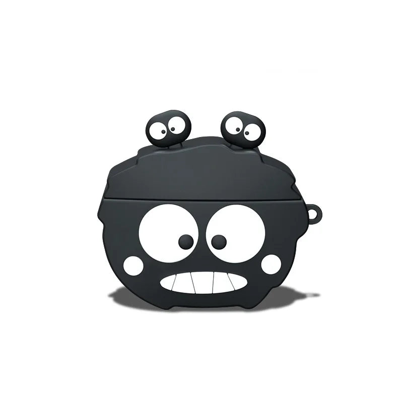 Funda de silicona premium con diseño de dibujos animados en 3D para auriculares inalámbricos