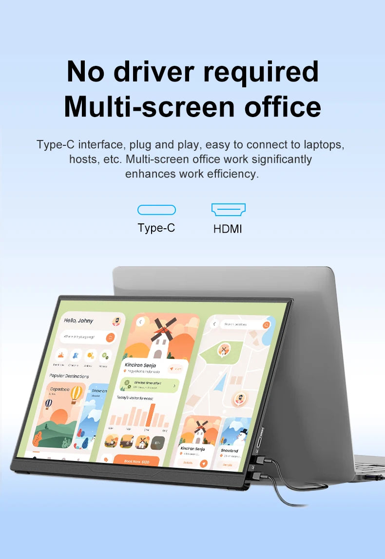 Premium 16 Inch Portable Monitor