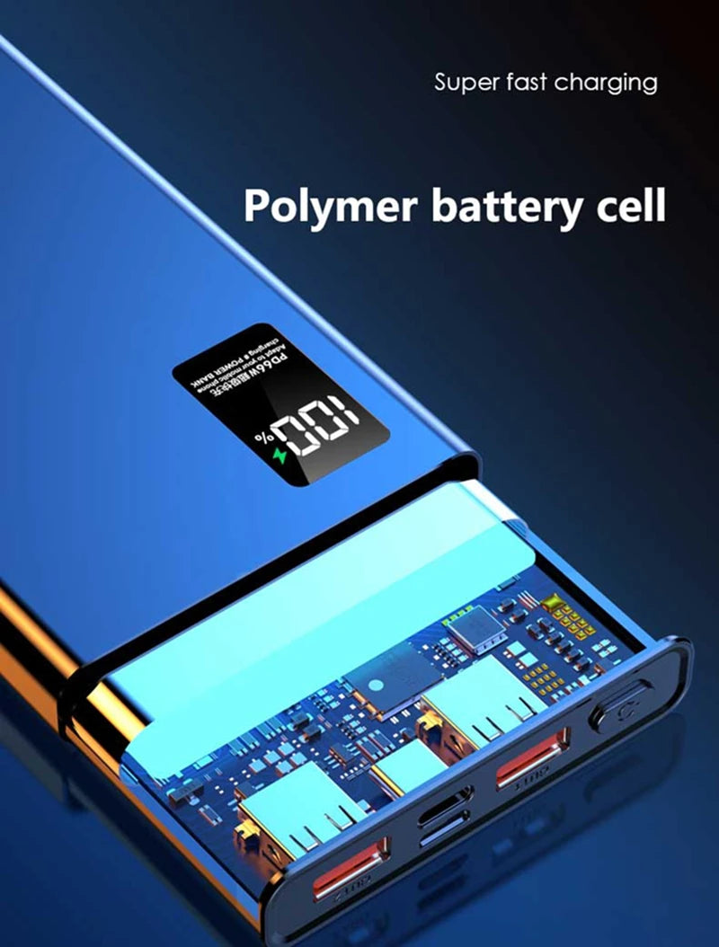 Premium Power Bank with Fast Charging for iPhone & Android