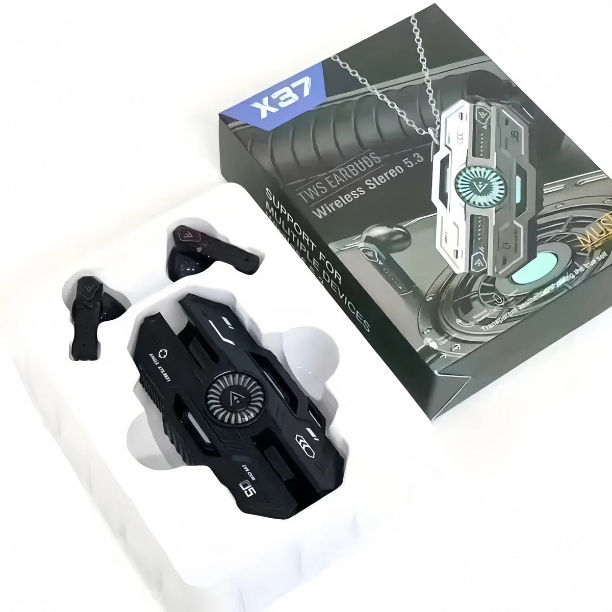Auriculares inalámbricos premium para juegos con baja latencia