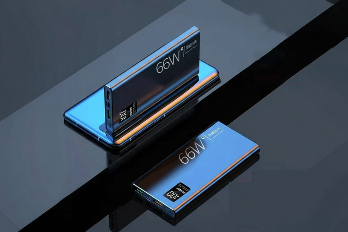 Power Bank prémium con carga rápida para iPhone y Android
