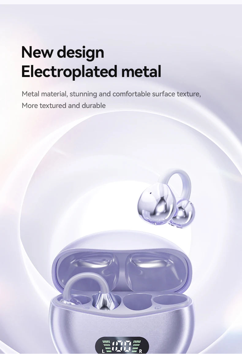 Auriculares inalámbricos premium de conducción ósea