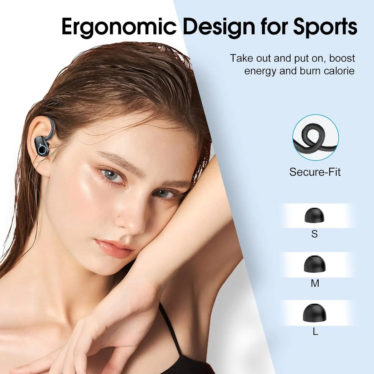 Premium Wireless Sports Earbuds