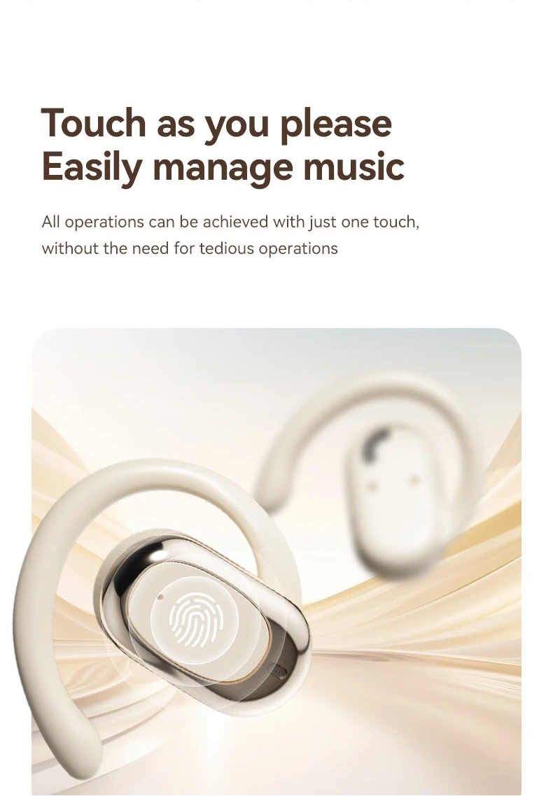 Auriculares inalámbricos de oído abierto de alta calidad