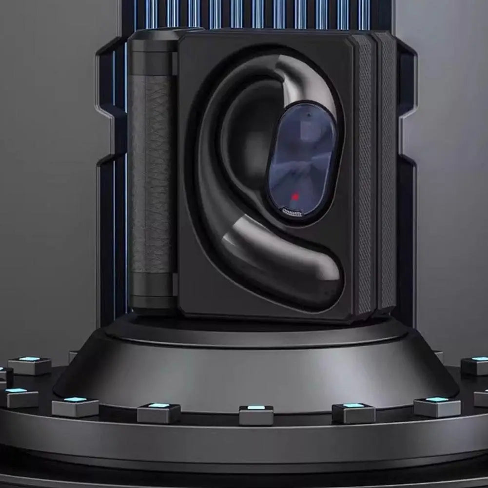 Auriculares deportivos inalámbricos premium con ganchos de sujeción segura