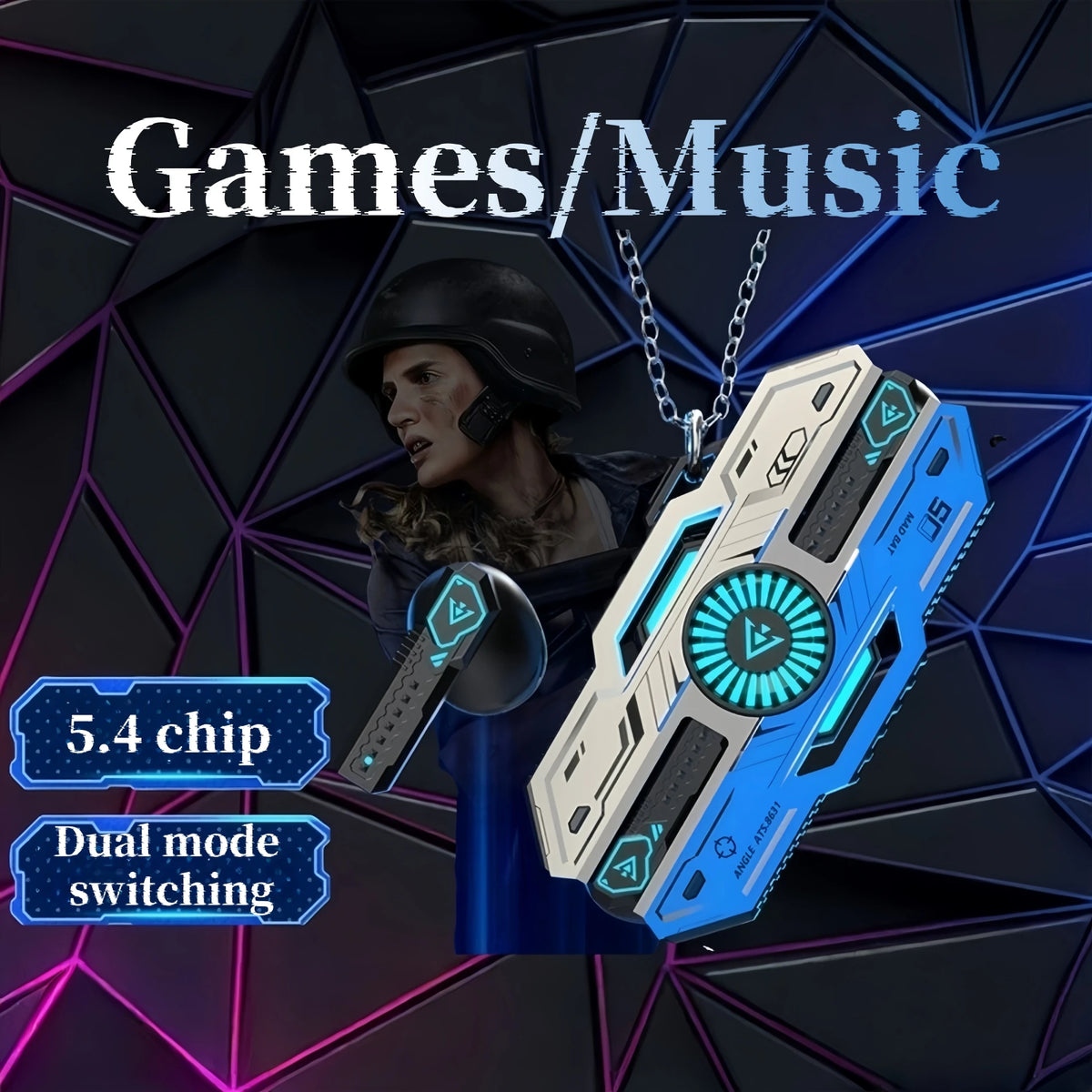 Premium Wireless Gaming Earbuds with Low Latency
