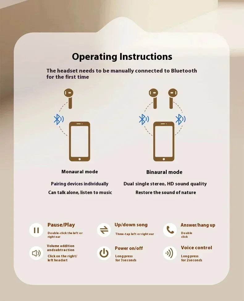 Audífonos inalámbricos Bluetooth premium