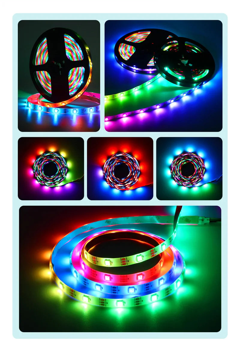 Premium RGBIC Dreamcolor Smart Strip Lights with Music Sync